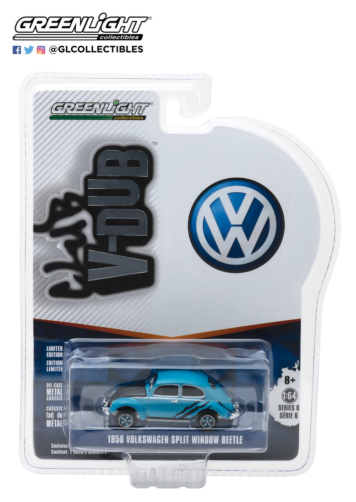 Volkswagen Escarabajo luna partida (1950) Greenlight 29890A 1/64 