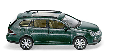 Volkswagen Golf Serie 5 Variant (2007) Wiking 1/87 Gris Metalizado Oscuro Techo cristal 