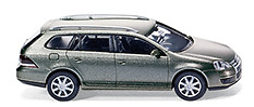 Volkswagen Golf Serie 5 Variant (2007) Wiking 1/87 Gris Metalizado Techo Metálico 