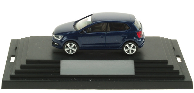 Volkswagen Polo Serie V (2010) Wiking 1/87 Azul Osc. Met. 