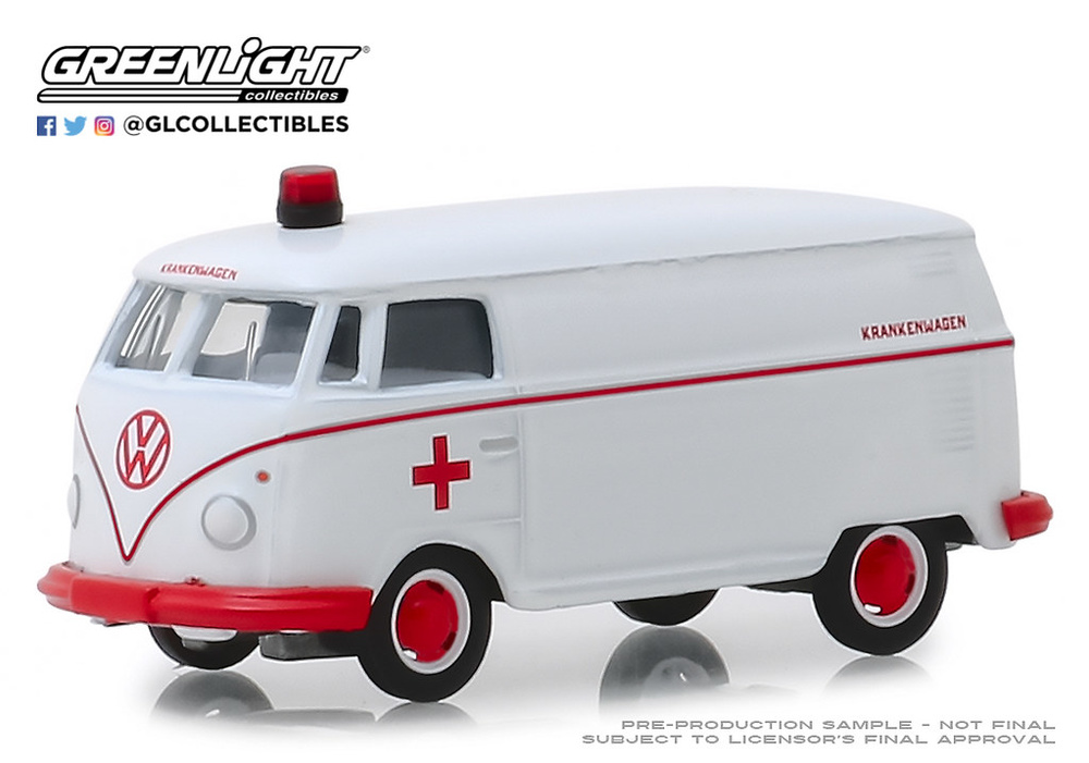 Volkswagen Panel Van Ambulancia (1964) Greenlight 29960A 1/64 