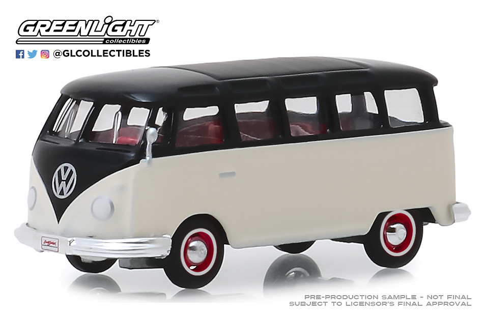 Volkswagen T1 21 ventanas Deluxe Samba Lote nº 1315 (1965) Greenlight 37180B 1/64 