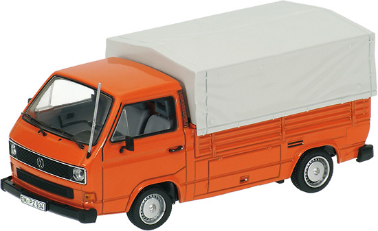 Volkswagen T3 (1979) Caja Abierta con toldo Minichamps 400055200 1/43 
