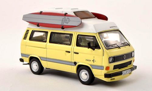 Volkswagen T3b Westfalia Joker con tablas de surf (1985) Premium Classixxs 13079 1:43 