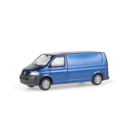 Volkswagen T5 Transporter Furgoneta Cerrada Rietze 1/87 Azul 