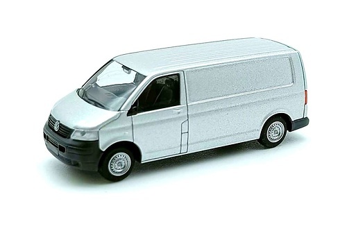 Volkswagen T5 Transporter Furgoneta Cerrada Rietze 1/87 Plata 