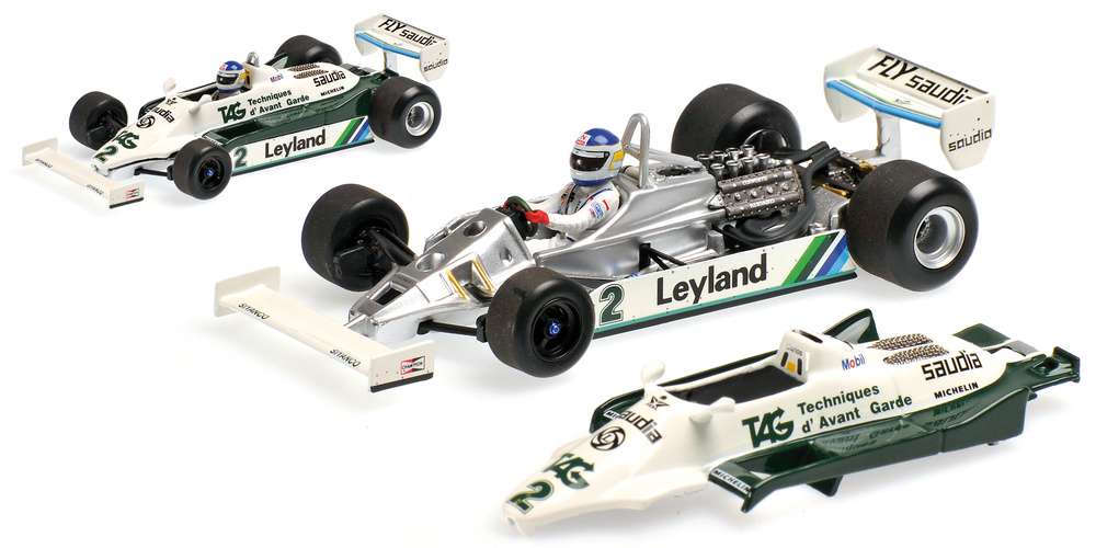 Williams FW07C nº 2 Carlos Reutemann (1981) Minichamps 400810002 1:43 