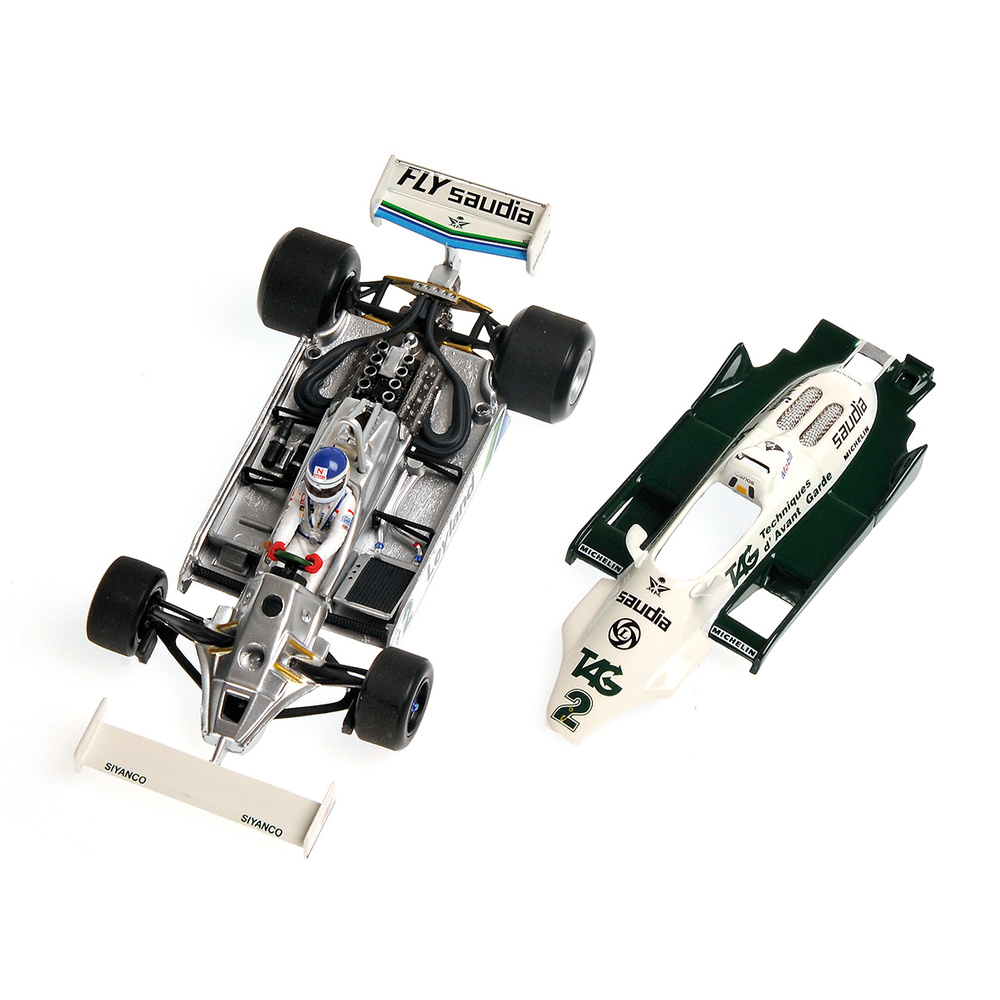 Williams FW07C nº 2 Carlos Reutemann (1981) Minichamps 400810002 1:43 