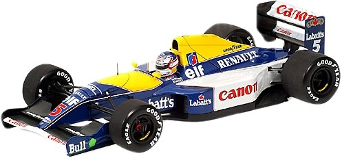 Williams FW14 nº 5 Nigel Mansell (1991) Minichamps 1/18 