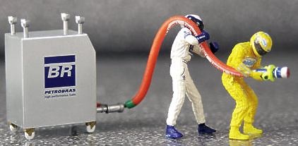 Williams Pitstop Carga Gasolina (2002) Minichamps 343100051 1/43 