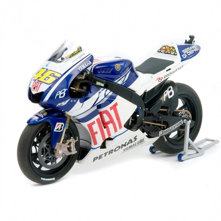Yamaha YZR-M1 nº 46 Valentino Rossi MotoGP (2010) Minichamps 122103046 1/12 
