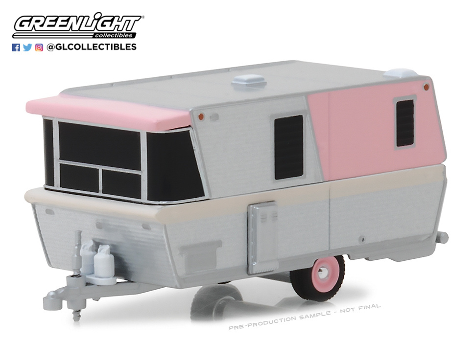 remolque Caravana - Holiday House (1959) Greenlight escala 1/64 