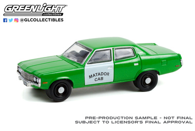 Amc Matador "Fare-Master" (1973) Greenlight 1/64