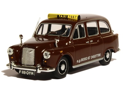 Austin FX4 - Dublín "Taxis del mundo" (1980) Altaya 1/43