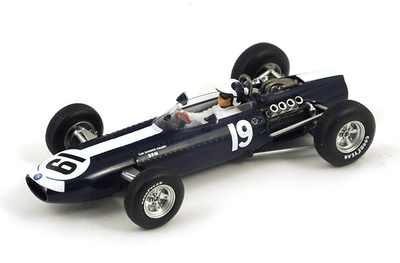 BRM P261 "4º GP Mónaco" nº 19 Bob Bondurant  (1966) Spark 1:43
