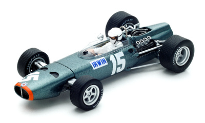 BRM P61/2 "GP. Gran Bretaña" nº 15 Chris Irwin (1967) Spark 1:43