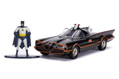 Batmobile clásico serie de TV con figura de Batman (1966) Jada Toys 1/32