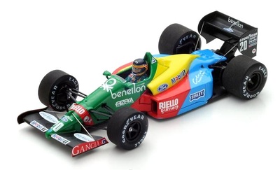 Benetton B188 "GP. Canadá" nº 20 Thierry Boutsen (1988) Spark 1:43