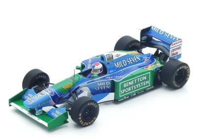 Benetton B194 "GP. Bélgica" nº 3 Jos Verstappen (1994) Spark 1:43
