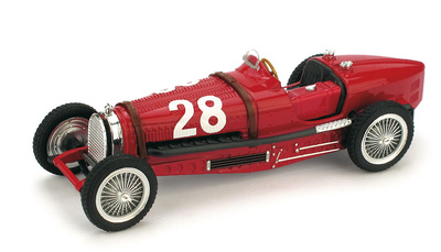 Bugatti Tipo 59 "GP. Mónaco" nº 28 Tazio Nuvolari (1934) Brumm 1/43