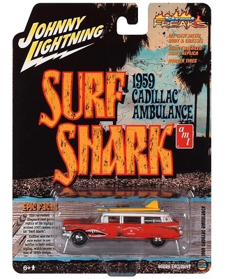 Cadillac Ambulance (1959) Johnny Lightning 1/64