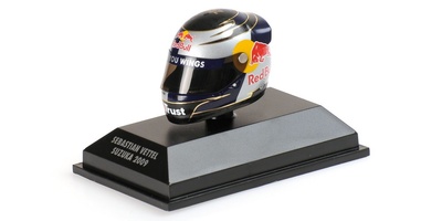 Casco Arai "GP. Japón" Sebastian Vettel (2009) Minichamps 1/18