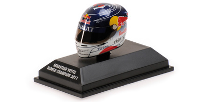 Casco Arai Sebastian Vettel (2011) Minichamps 1:8