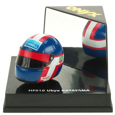 Casco F1 Ukyo Katayama Onyx 1/12