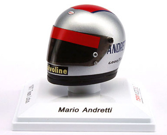 Casco Mario Andretti Team Lotus (1977) True Scale Models 1/8