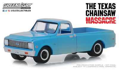 Chevrolet C-10 "La matanza de Texas" (1971) Greenlight 1/64