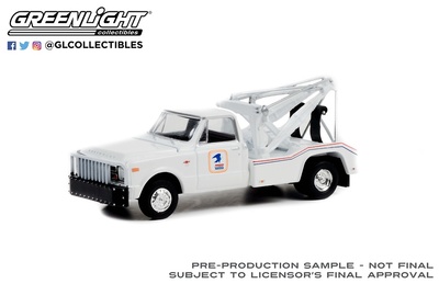 Chevrolet C-30 Dually Wrecker "USPS" (1968) Greenlight 1/64