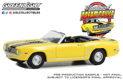 Chevrolet Camaro SS Convertible (1969) Greenlight 1/64