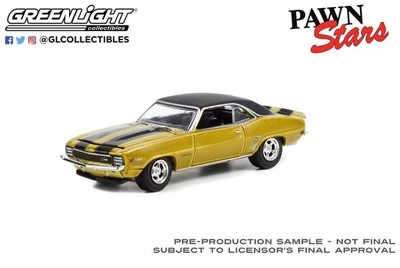 Chevrolet Camaro Z/28 "Pawn Stars" (1969) Greenlight 1/64