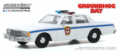 Chevrolet Caprice Policia "El día de la marmota" (1980) Greenlight 1/43