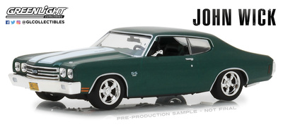 Chevrolet Chevelle SS 396 pelicula John Wick 2 - Greenlight 86541 escala 1/43