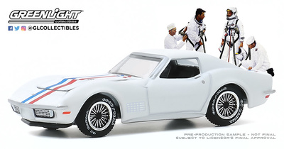 Chevrolet Corvette "Norman Rockwell Series 3" (1971) Greenlight 1/64