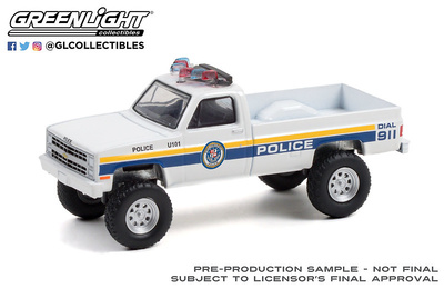 Chevrolet M1008 - Philadelphia, "Pennsylvania Police" (1986) Greenlight 1/64