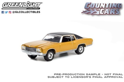 Chevrolet Monte Carlo "Counting Cars" (1972) Greenlight 1/64