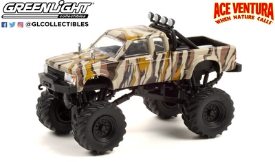 Chevrolet S-10 Cabina Doble pelicula Ace Ventura: operacion Africa Greenlight 44920E escala 1/64