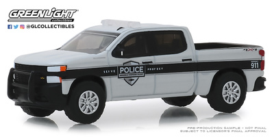 Chevrolet Silverado SSV "General Motors Fleet Police" (2019) Greenlight 1/64 