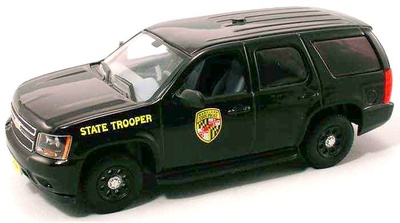 Chevrolet Tahoe PPV GMT900 "Maryland State Police" (2006) FFR 1/43