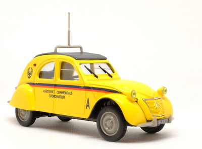 Citroen 2CV Assistance Commerciale (1957) Norev-Hachette 1/43