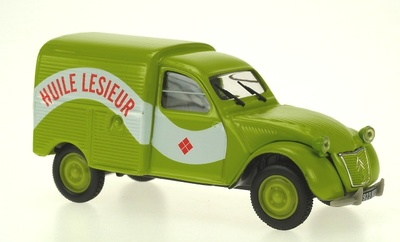 Citroen 2CV Furgoneta "Huile Lesieur" (1955) Norev-Hachette 1/43