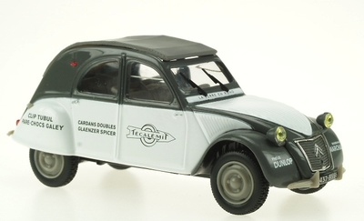 Citroen 2cv "La vuelta al mundo-Telecalemit" Norev-Hachette 1/43