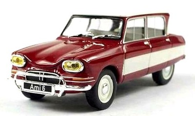 Citroen AMI 6 (1961) White Box 1/43