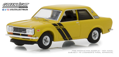 Datsun 510 Trans-am Decor Package (1972) Greenlight 1/64