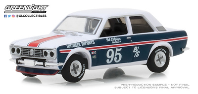 Datsun 510 nº 95 Bob Leitzinger (1969) Greenlight 1/64