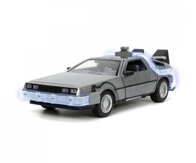 DeLorean Time Machine con luces - Regreso al Futuro (1985) Jada Toys 1/24