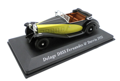 Delage D8-SS Fernandez & Darrin (1932) Altaya 1/43