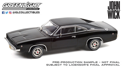 Dodge Carger R/T - John Wick (2014) Greenlight 1/43